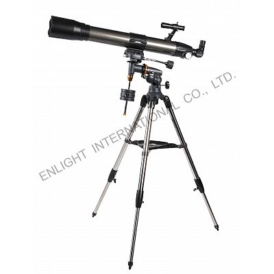 Astronomical Refractor Telescope, 80mm Aperture with Tripod and Finder Scope,Good Partner to Sky Observation