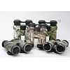 BINOCULARS, water resist design, color rubber & camo rubber available